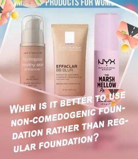 Best non comedogenic foundation