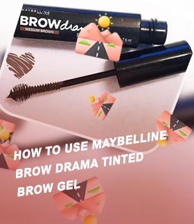 Brow drama sculpting brow mascara