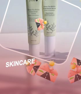 Green tea korean skincare