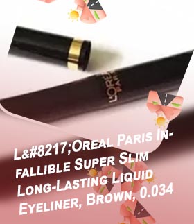 Infallible super slim liquid eyeliner