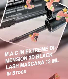 Mac in extreme dimension 3d black lash mascara