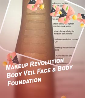 Makeup revolution body perfecting foundation