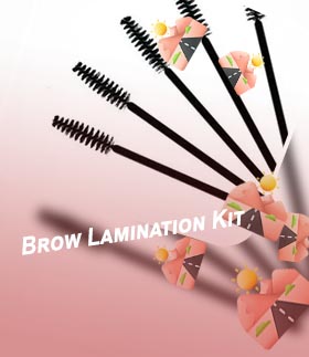 Mini mascara wands for brow lamination