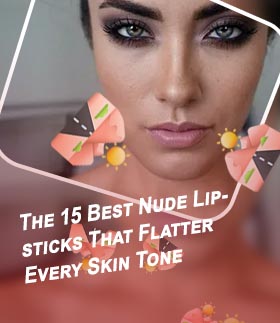 Nude tone makeup
