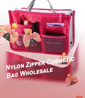 Nylon cosmetic bags wholesale