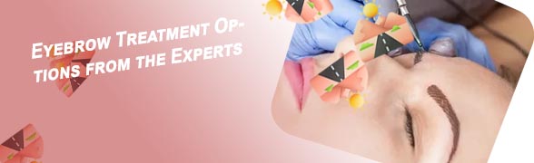 Permanent eyebrow treatments