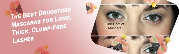 Telescopic mascara before and after